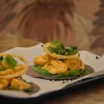Taco de tempura de gambón (Chido Castizo & Chingón)