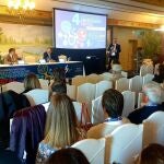 Un momento del encuentro de médicos y farmacéuticos celebrado en Segovia