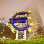 Sede del Banco Central Europeo en Fráncfort (Alemania)