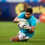 Fernando Pacheco con el Almería.