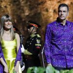 Sánchez y su mujer, en Bali