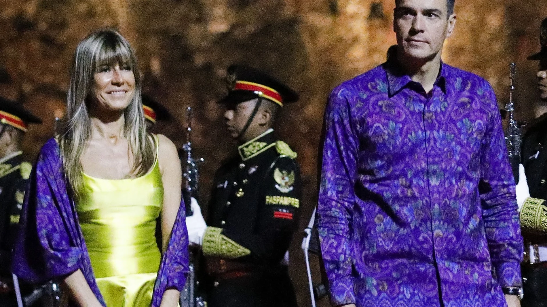 Sánchez y su mujer, en Bali