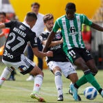 Luiz Henrique con el Betis. EFE/ Elvis González