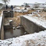 El lugar del impacto del misil que cayó la semana pasada en Przewodow (Polonia)