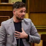 El portavoz de ERC en el Congreso, Gabriel Rufián.