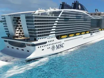 Así es el MSC World Europe. Así es el MSC World Europe.