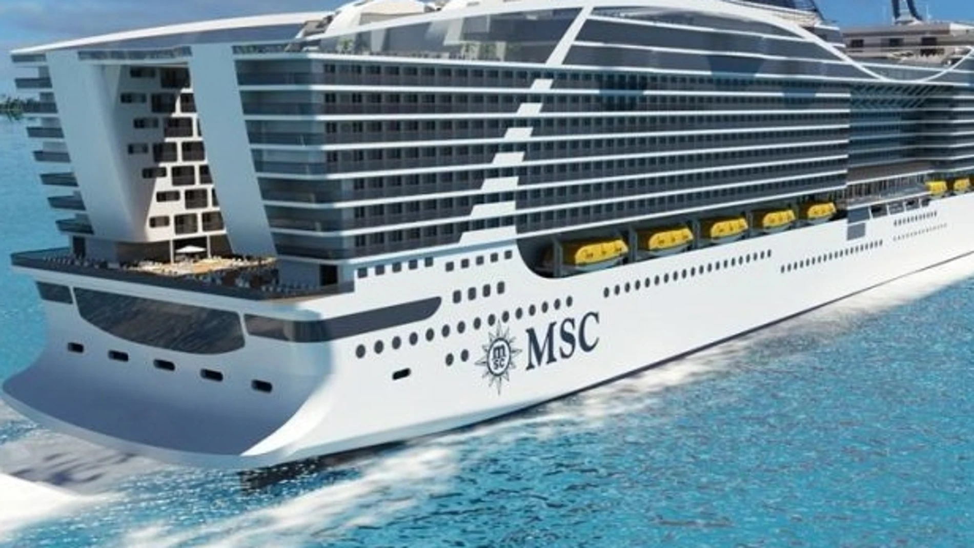 Así es el MSC World Europe.