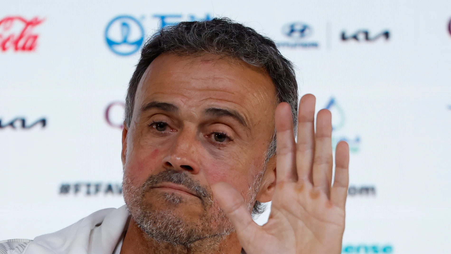 El seleccionador de fútbol de España, Luis Enrique.