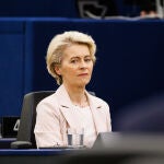 La presidenta de la Comisión Europea, Ursula von der Leyen