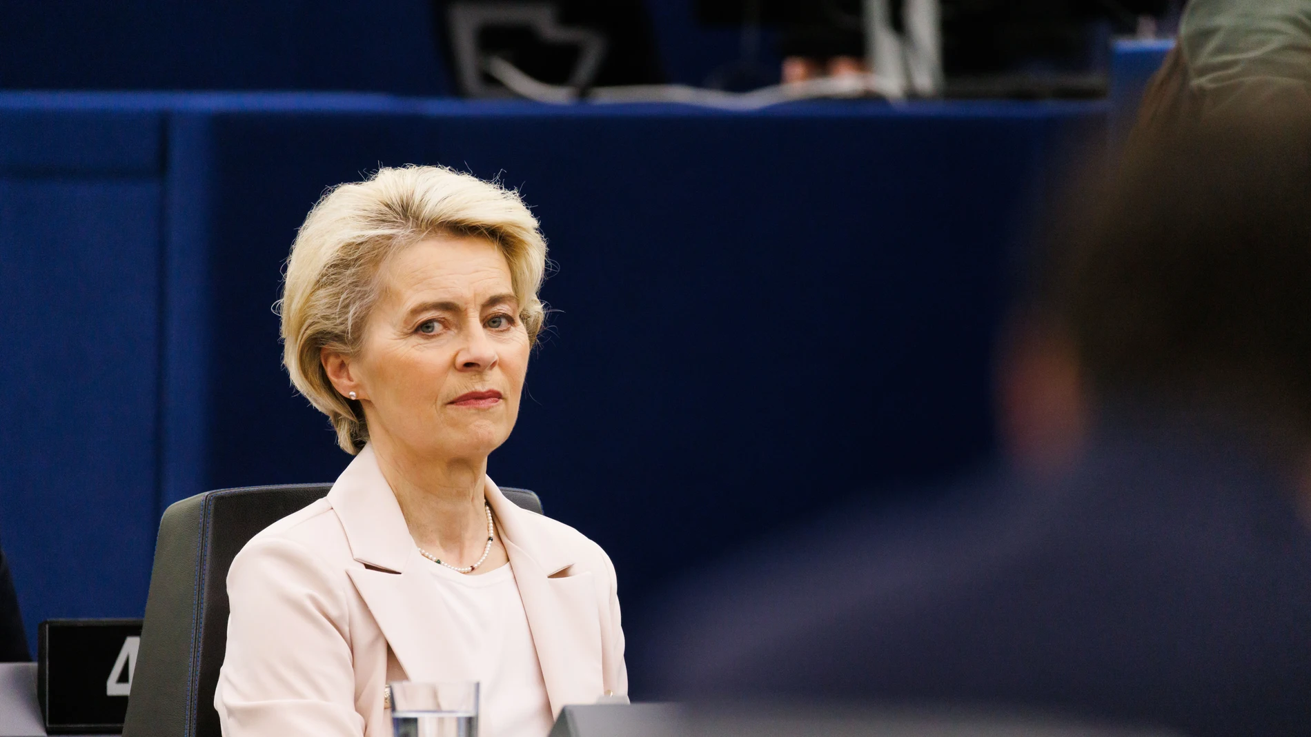 La presidenta de la Comisión Europea, Ursula von der Leyen