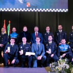Entrega de las medallas al Mérito de la Policía en una edición pasada