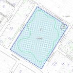 Plano de los terrenos del Hospital del Aire