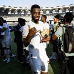 Iñaki Williams, después de un partido con Ghana