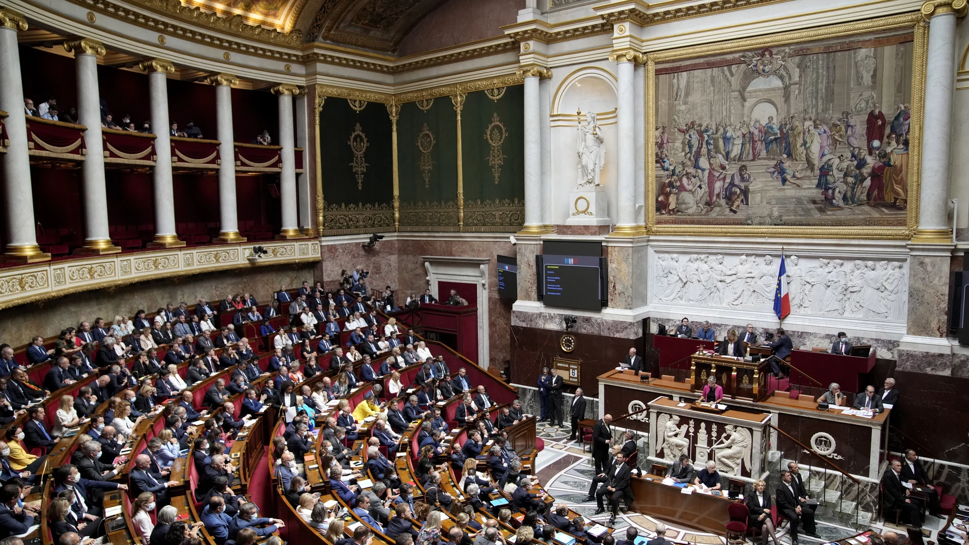 Imagen de archivo de la Asamblea Nacional francesa