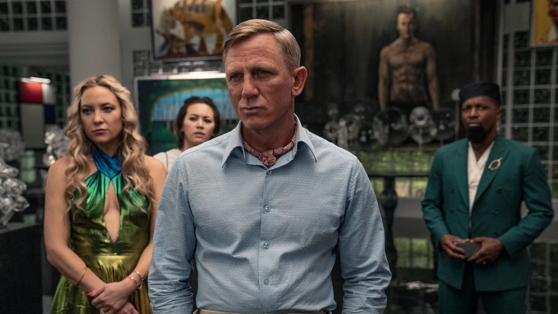Daniel Craig repite como Benoit Blanc en la secuela de "Puñales por la espalda", que llegará a Netflix el próximo 23 de diciembre - John Wilson/Netflix © 2022.