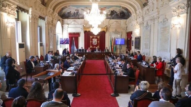 Pleno del Ayuntamiento de Málaga