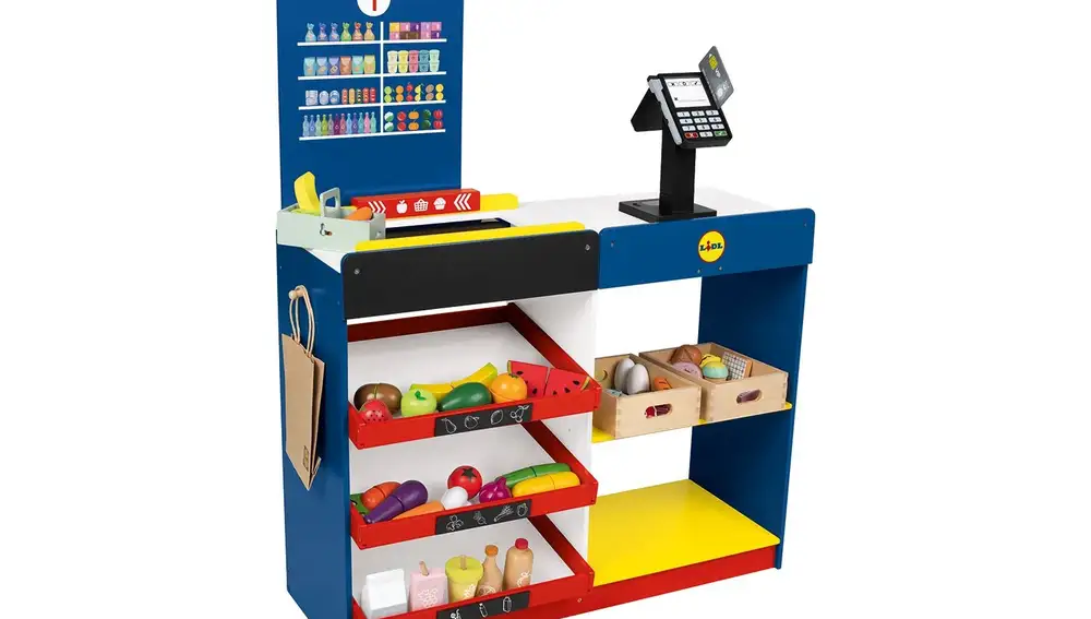 Tienda de madera de Lidl rebajada