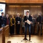 El alcalde de Soria, Carlos Martínez, presenta el proyecto Mycotour