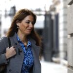 La diputada de Vox, Carla Toscano llegando al Congreso de los Diputados