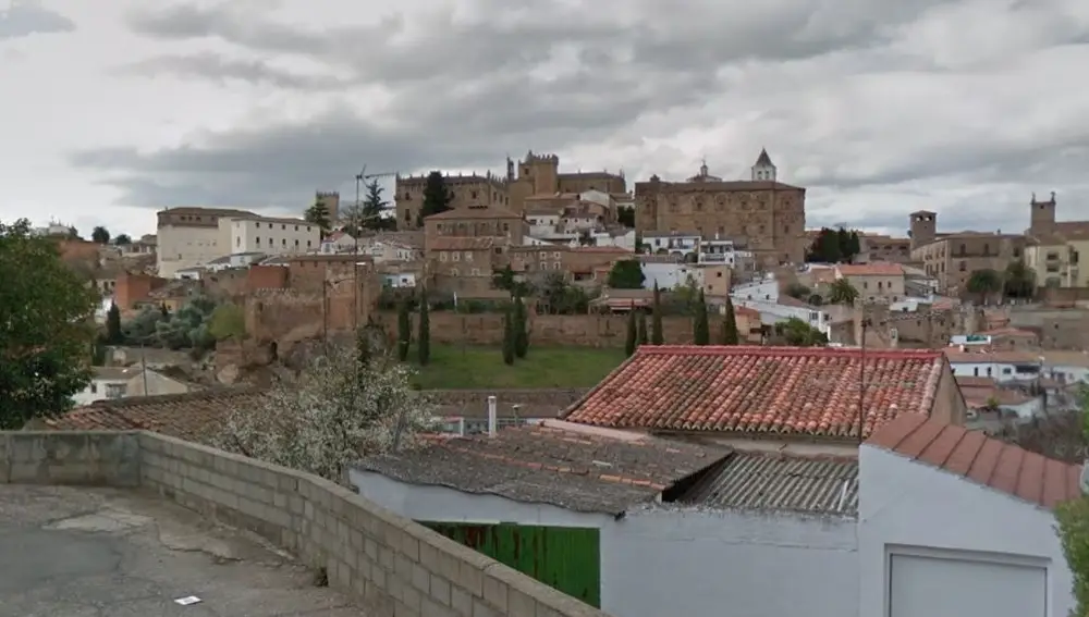 La calle Venus en Cáceres
