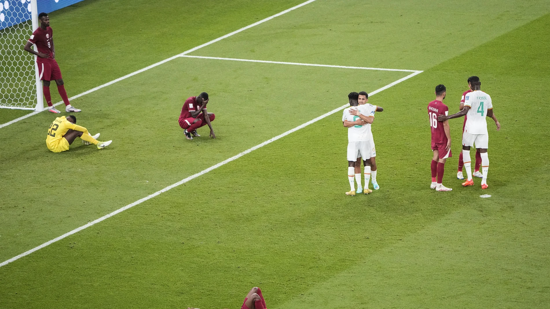 Senegal ganó`a Qatar (1-3) en el Mundial de Qatar 2022