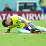 Neymar con Brasil.