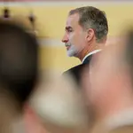 El Rey Felipe VI durante la ceremonia de entrega de la trigésima cuarta edición de los Premios Rei Jaume I