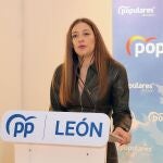 Ester Muñoz, presidenta del PP leonés