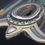 El terayate Pangeous, una ciudad flotante con forma de tortuga