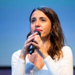 Acto de Podemos en Madrid en apoyo a la Ministra Irene Montero