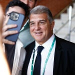 Joan Laporta, durante un evento