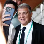Joan Laporta, durante un evento