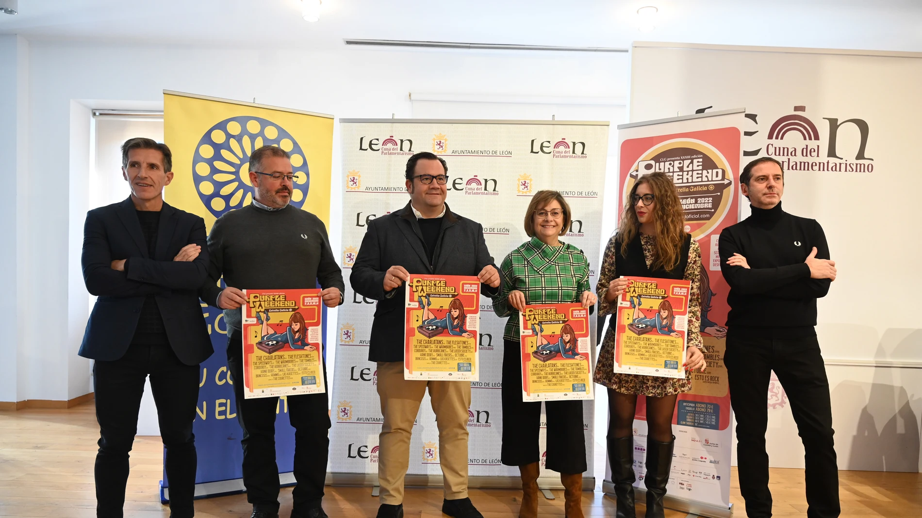 Presentación del Festival Purple Weekend