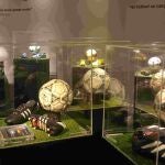 Algunas de las piezas que integran la exposición