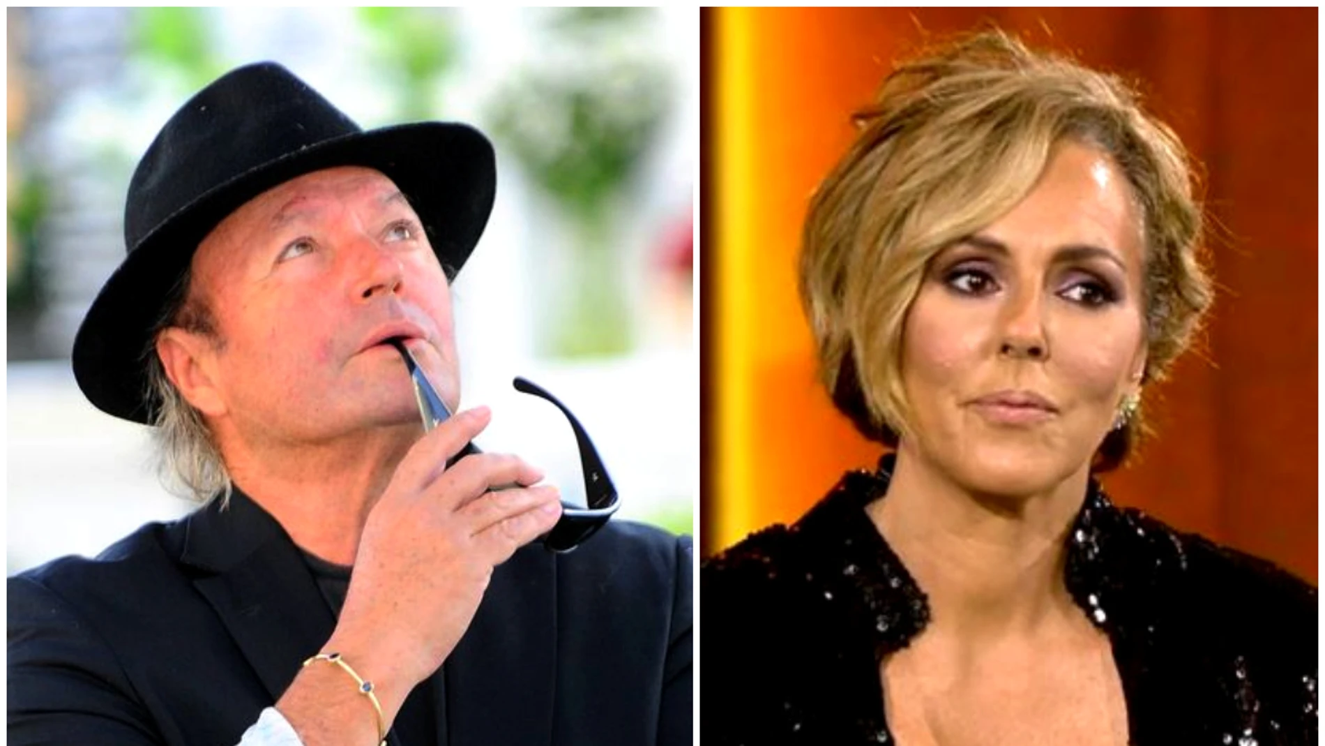 Amador Mohedano y Rocío Carrasco en imágenes de archivo