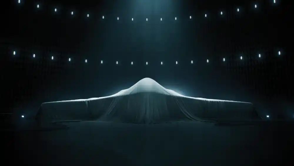 Imagen promocional del B-21 Raider