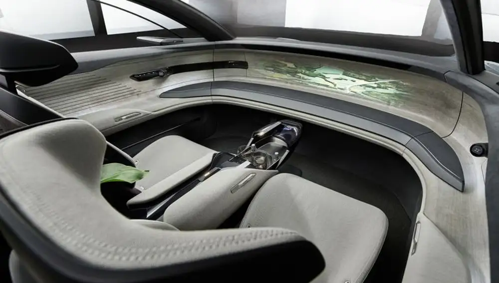 Parte delantera del coche.