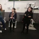 La directora general del Instituto de la Juventud de Castilla y León, Estela López, visita la Residencia Juvenil Doña Sancha de León