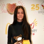 Victoria Federica Marichalar posando durante su visita a la Casa Fundación Ronald McDonalds, a 29 de noviembre de 2022, en Madrid (España).