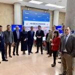 El consejero de Fomento e Infraestructuras, José Ramón Díez de Revenga, preside la constitución de la Comisión de seguimiento del Pacto por las Infraestructuras