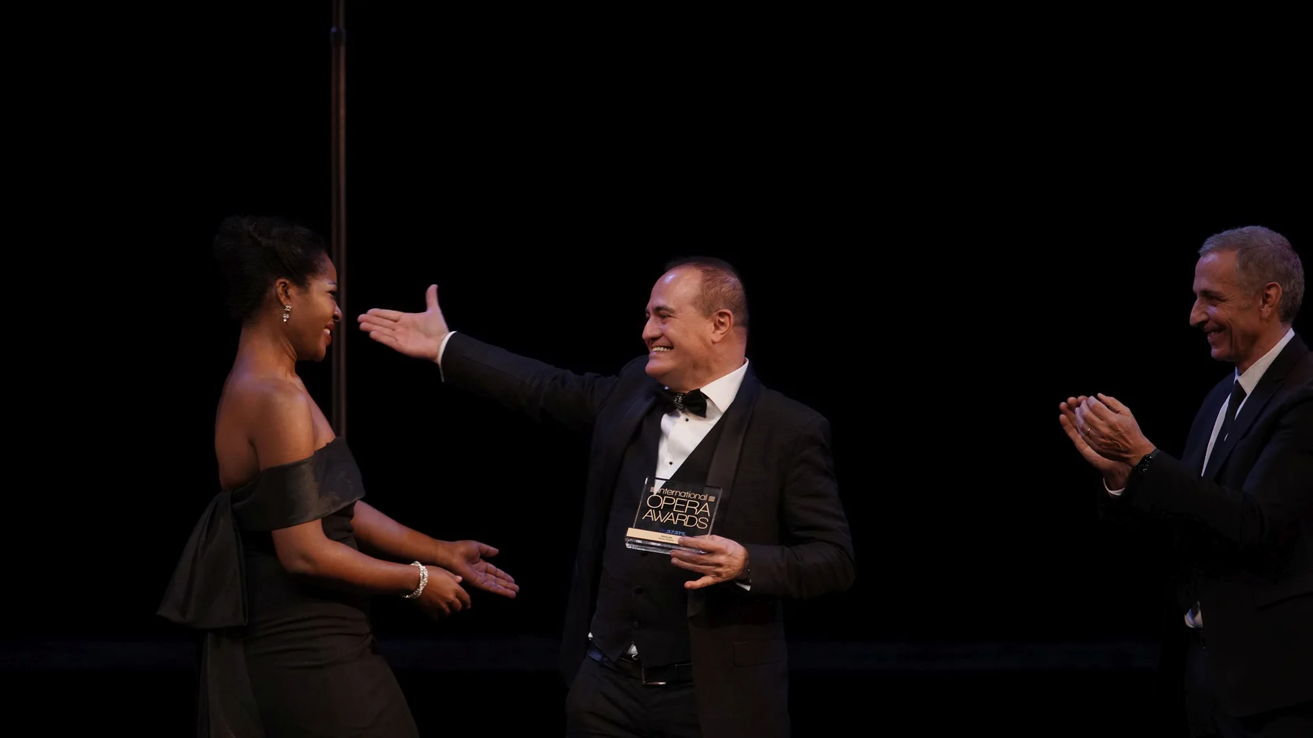 Imagen de la entrega de premios celebrada en el Teatro Real
