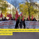 Sindicatos de la Inspección de Trabajo se concentran en Madrid por la “ruinosa” situación del organismo