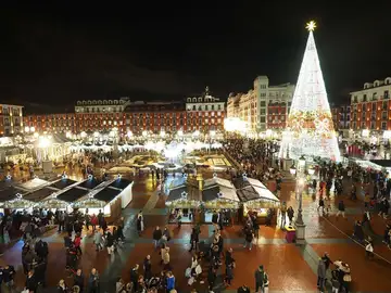 Plaza Mayor de Valladolid en Navidad Plaza Mayor de Valladolid en Navidad