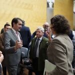 El consejero Suárez-Quiñones, antes de la jornada en Valladolid sobre vehículos en desuso