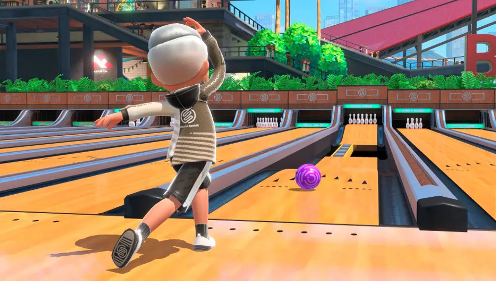 Bolos en Nintendo Switch Sports