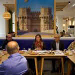 María José Catalá se ha reunido con comerciantes de distintas zonas de Valencia