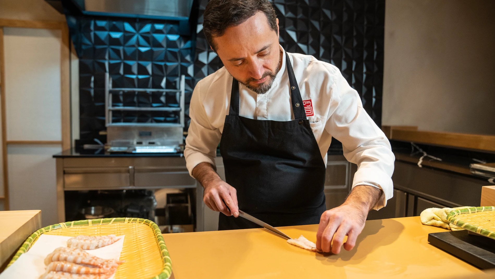 David Arauz, cocinero de Zuara Sushi