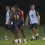 Luis Enrique está entrenando en la selección a Ferran Martínez, el novio de su hija Sira