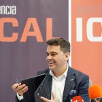 El presidente de la Asociación de la Industria Alimentaria de Castilla y León (Vitartis), Pedro Ruiz Aragoneses, participa en un desayuno informativo de la Agencia Ical