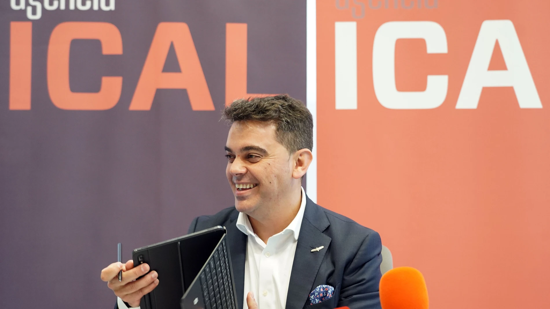 El presidente de la Asociación de la Industria Alimentaria de Castilla y León (Vitartis), Pedro Ruiz Aragoneses, participa en un desayuno informativo de la Agencia Ical